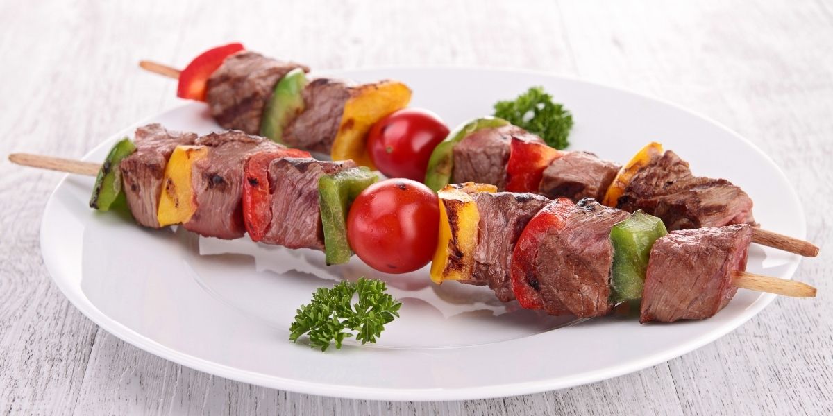 Striploin Steak Skewers