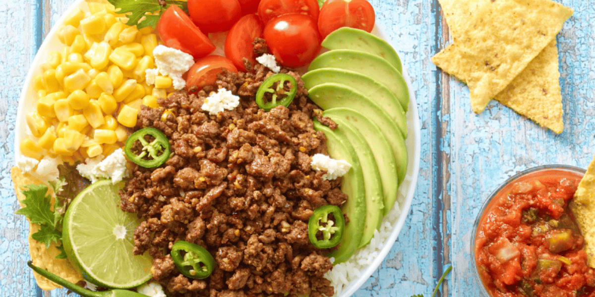 Avocado Beef Bowl
